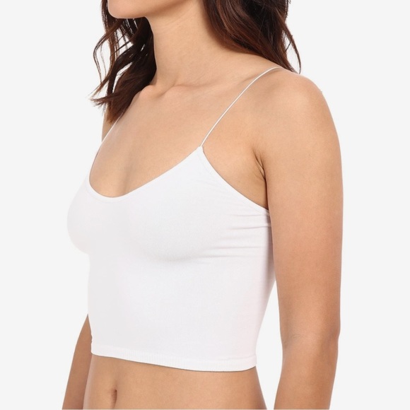 Free people skinny strap crop cami. - Picture 4 of 4